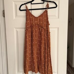 Patrons of Peace Brown Mini Dress